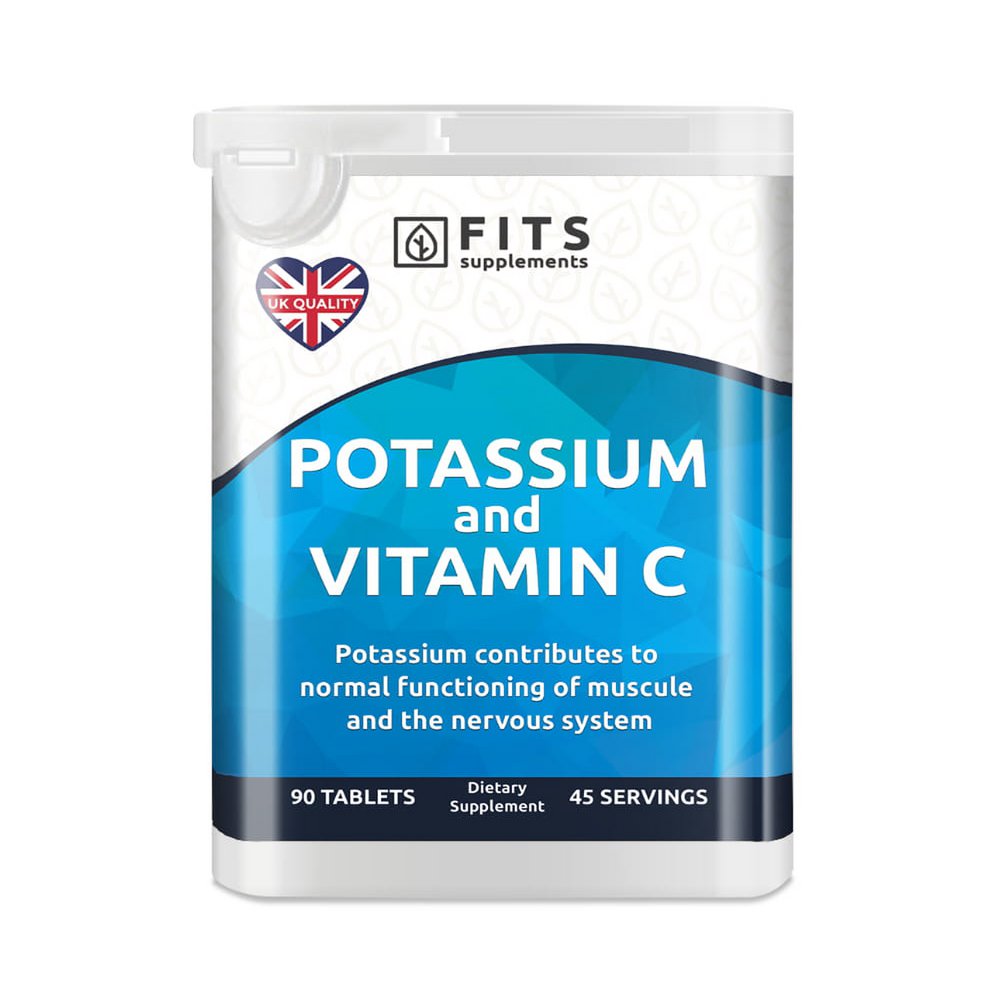 Kalium 200 mg en vitamine C 90 tabletten