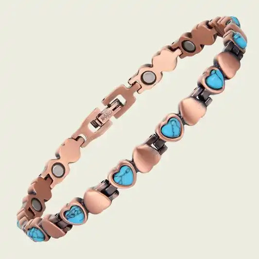 Luxury health bracelet magnetic copper - 0.6 cm