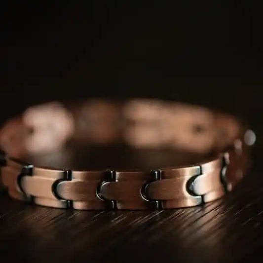 Luxury health bracelet magnetic copper - 1.05 cm