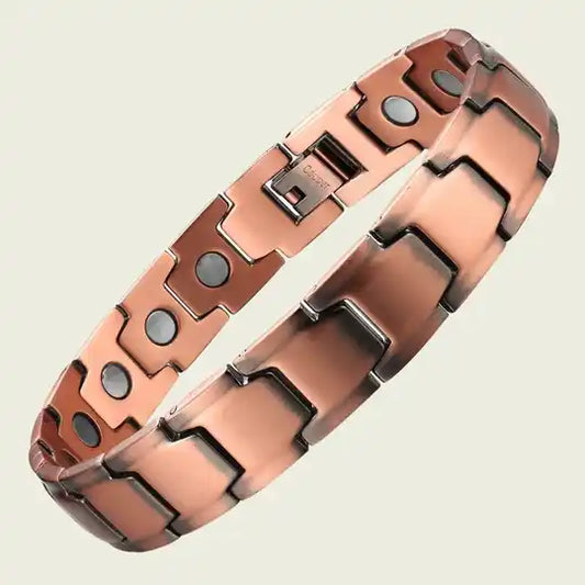 Luxury health bracelet magnetic copper – 1.2 cm