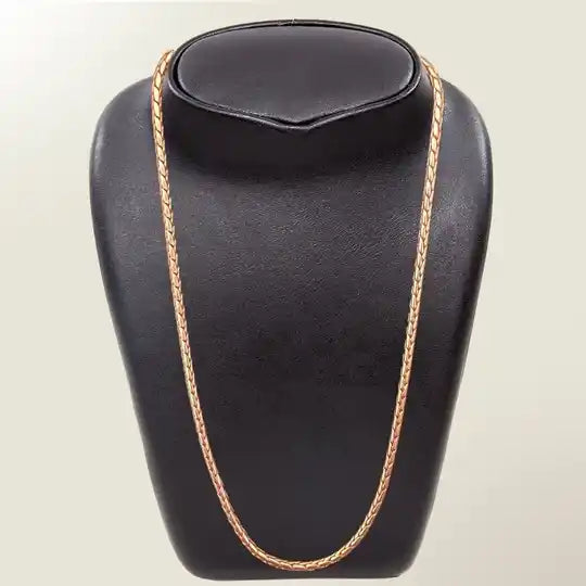 Pure copper link necklace