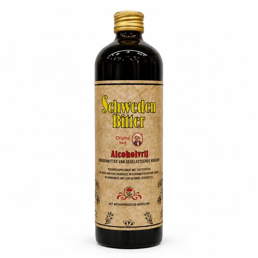 Zweeds kruidenbitter (Schwedenbitter) ALCOHOLVRIJ 500 ml