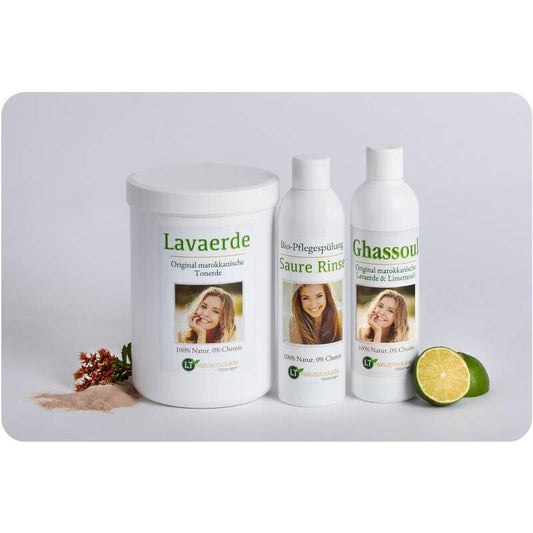 Lavaaarde complete set, 1 kg poeder, 250 ml kant-en-klaar mengsel, 25