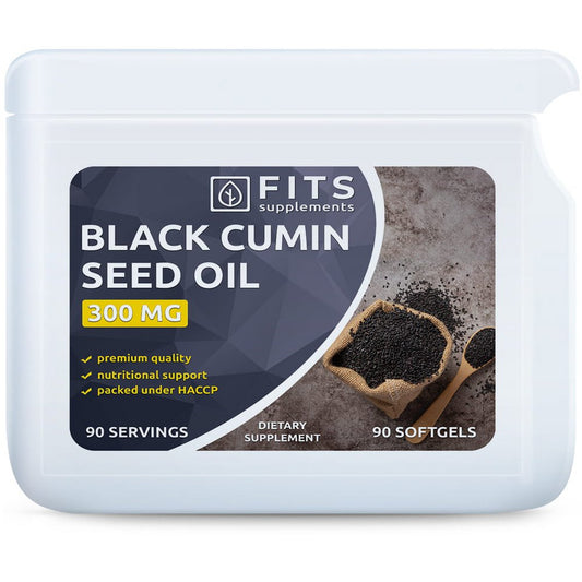 Black cumin oil 300mg 90 softgels