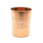 Koperen Beker Versiering Geëtst (250 ml)
