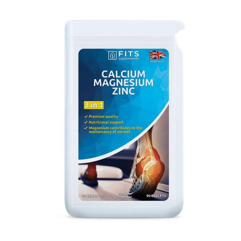 Calcium, Magnesium and Zinc 90 tablets