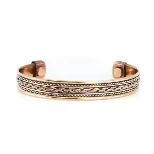 Copper Magnetic Bracelet "Dual"
