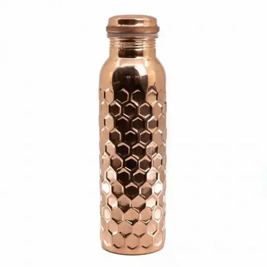 Copper Honeycomb Water Bottle – 900 ml