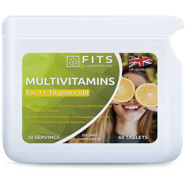 Multivitaminen voor 11-18 jaar oud 60 tabletten