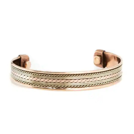 Copper Magnetic Bracelet “Lifelines”
