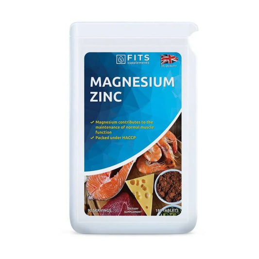 Magnesium and zinc 60 tablets
