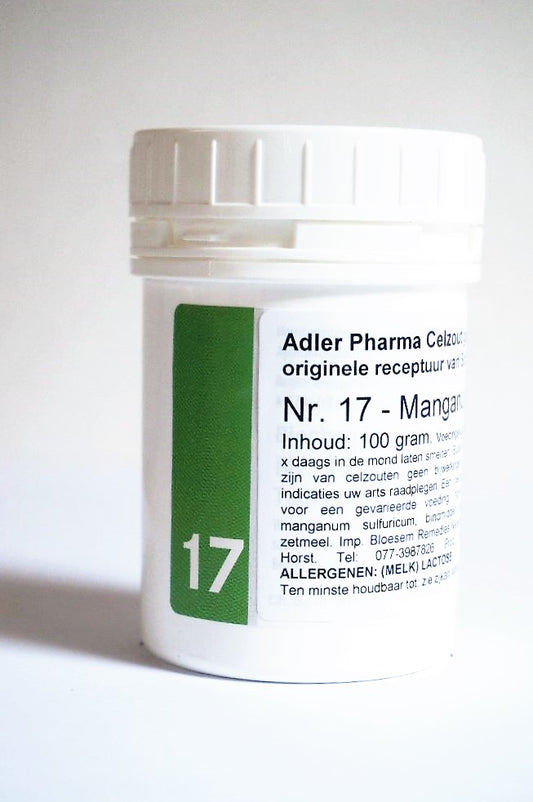 No. 17 Manganum sulfuricum (D12)