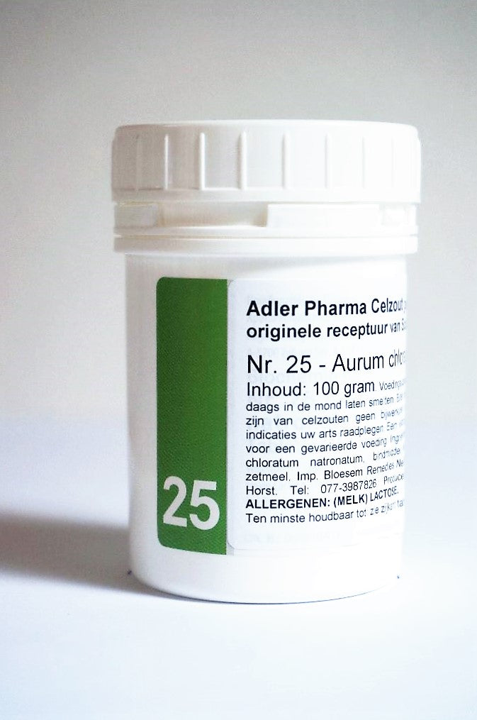 No. 25 Aurum chloratum natronatum (D12)